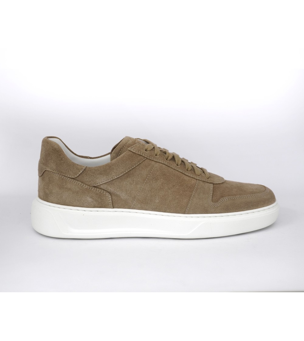 Rossano Bisconti Sneakers Cassetta Vaschetta Camoscio Antilope