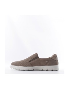 Valleverde Mocassino Slipon Linguetta Intrecciata Fondo Chiaro Talpa