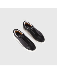 Ambitious Eclipse Slipon Cassetta Elastico Centrale Nero