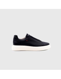 Ambitious Eclipse Slipon Cassetta Elastico Centrale Navy Arancio
