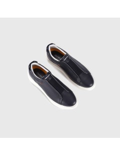 Ambitious Eclipse Slipon Cassetta Elastico Centrale Navy Arancio