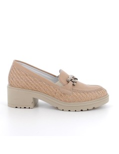 IGI &Co Mocassi Intrecciato Vaschetta Cucita Catena Castoro