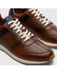 Ambitious Sneakers Artigianali Balance Vaschetta Cognac Verde