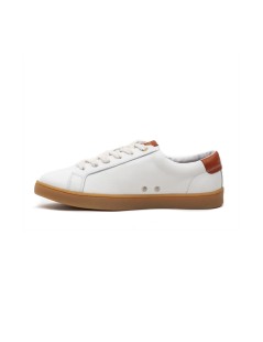 Ambitious Sneakers Cassetta Basso Nappa Bianco Mattone