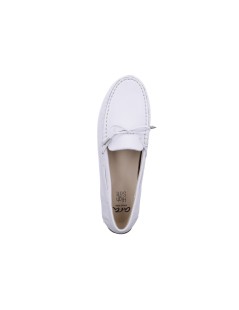 Ara Shoes Mocassino Donna Car Shoe Laccetto Nappa Bianco