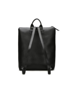 Cult Zaino Rete Intrecci Borchie Occhielli Zip Nero