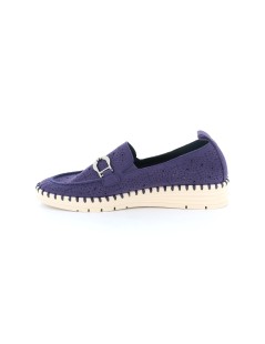 Grunland Mocassino Slip-on Traforato Vaschetta Accessorio Blu