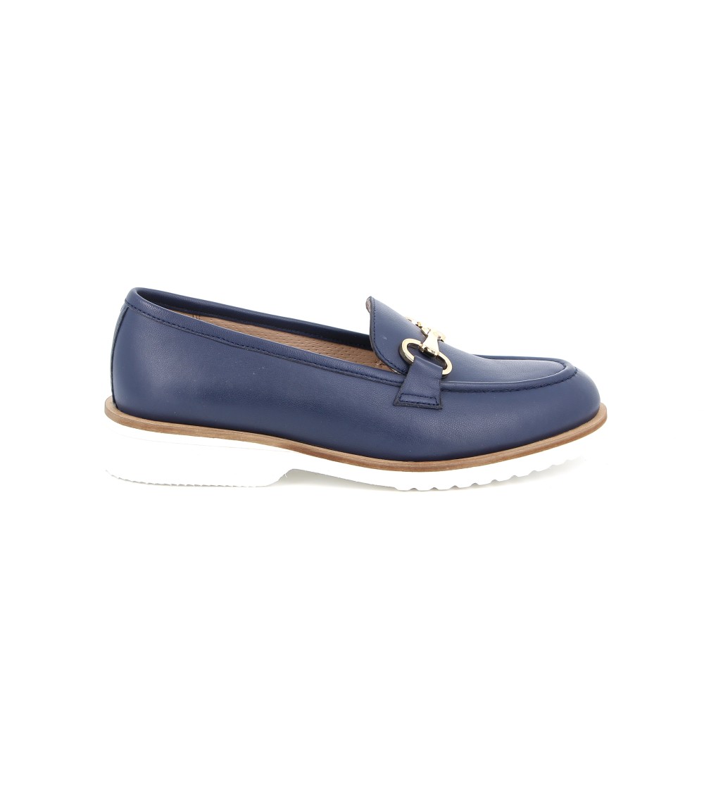 Grunland Mocassino Vaschetta Accessorio Blu