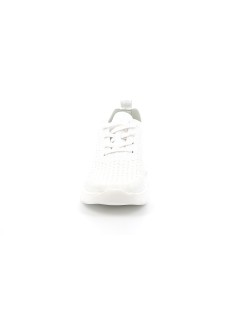 Grunland Sneakers Traforati Decori Laser Bianco Argento