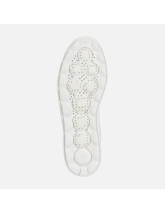 Geox Sneakers Uomo Spherica Ecub1 Cassetta Pelle Bianco