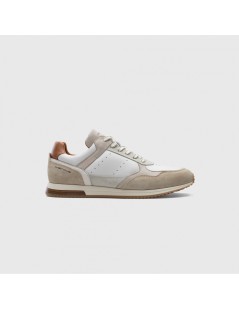 Ambitious Sneakers Balance Punta Retro Camoscio Beige