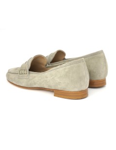 Luca Grossi Mocassino Donna College Basso Camoscio Kaky