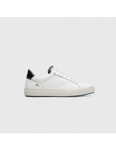 Ambitious Sneakers Cassetta Dettagli Camoscio Bianco Nero