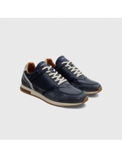 Ambitious Sneakers Balance Punta Retro Camoscio Blu