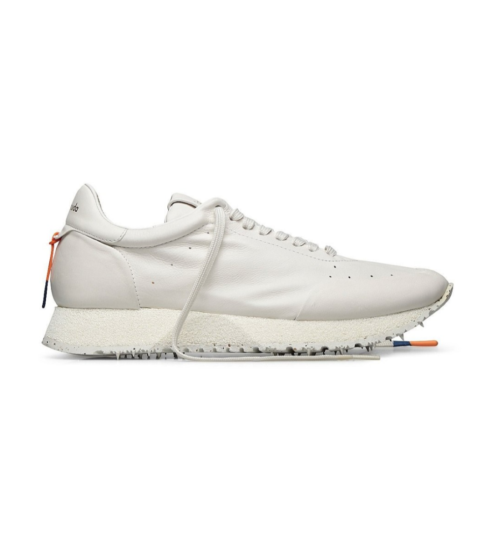 Barracuda Sneakers Balance Fondo Tacchettato Nappa Camelia