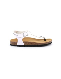 Grunland Sandalo Donna Infradito Gizeh Bio Bianco