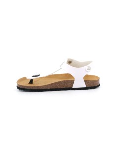 Grunland Sandalo Donna Infradito Gizeh Bio Bianco