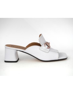 Le Gazzelle Ciabattina Tacco Medio Monofascia Morsetto Glicine