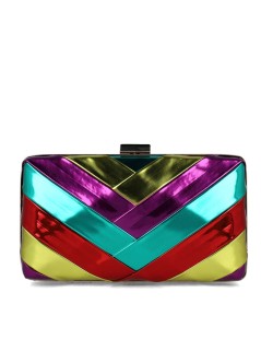 Menbur Pochette Clutch Bag Multifasce Multicolor
