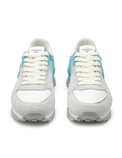 Guardiani Sneakers Sfumata Fondo Cassetta Logo G Bianco Azzurro