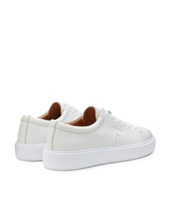 Guardiani Sneakers Uomo Cassetta Pelle Bottalata Bianco