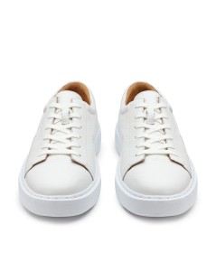 Guardiani Sneakers Uomo Cassetta Pelle Bottalata Bianco