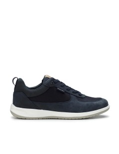 Docksteps Sneakers Uomo Leggere Tela Nabuk Blu