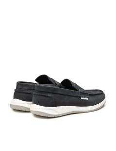 Docksteps Mocassino Uomo Vaschetta Cucita Morsetto Blu