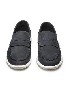 Docksteps Mocassino Uomo Vaschetta Cucita Morsetto Blu