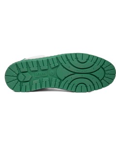 Callaghan PETETE Sneakers Pelle Fondo Cuciture Bianco Verde