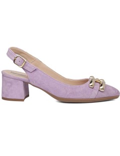 Callaghan ZAHARA Slingback Punta Tacco Medio Accessorio Fibbia Lavanda