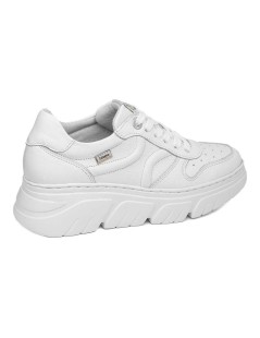 Callaghan BACCARA Sneakers Zeppa Media Punta Trafori Bianco