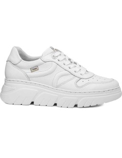 Callaghan BACCARA Sneakers Zeppa Media Punta Trafori Bianco