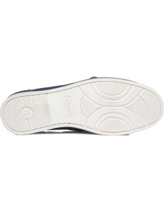 Callaghan YATE Stringata Bassa Vela Lacci Cuoio Blu