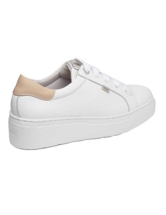 Callaghan MOON LINE Sneakers Zeppa Lacci Larghi Bianco Rosa