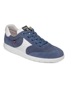 Callaghan AMANCI Sneakers Bassa Traforata Cuciture Blu