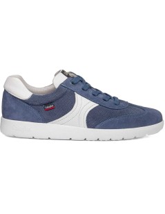 Callaghan AMANCI Sneakers Bassa Traforata Cuciture Blu