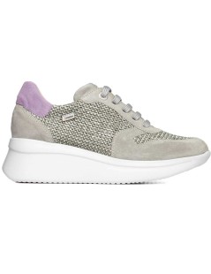 Callaghan HANNA Sneakers Rafia Dettagli Camoscio Oliva
