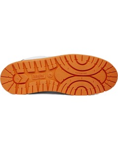 Callaghan PETETE Sneakers Pelle Fondo Cuciture Bianco Arancio