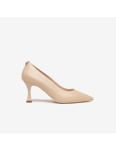 Nero Giardini Decollette Tacco Medio Punta Liscio Lino