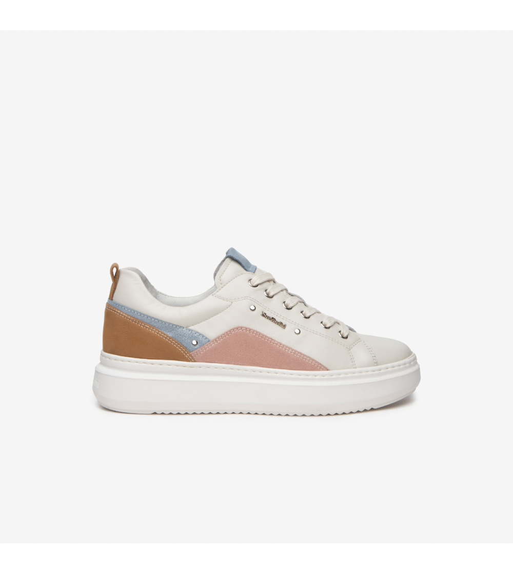 Nero Giardini Sneakers con Inserti multi Osso Rosa