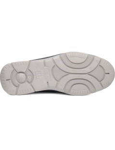 Callaghan Mocassino Casual con Vaschetta Cucita Nabuk Blu