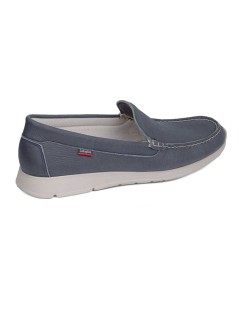 Callaghan Mocassino Casual con Vaschetta Cucita Nabuk Blu