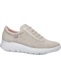 Callaghan NUBE Sneakers Dettagli Camoscio Lacci Fissi Elastici Sabbia