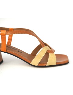 Le Gazzelle Sandalo Incrocio con Braccialetto Laminato Wischy