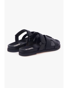 Bibi Lou Ciabatta Fascia Aperta Fascia Velcro Nero