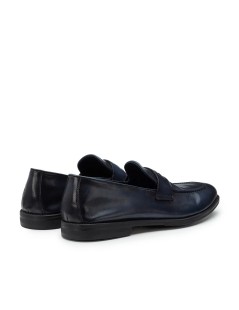Guardiani Mocassino Vaschetta Morsetto Accessorio Metallo Blu