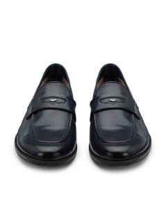 Guardiani Mocassino Vaschetta Morsetto Accessorio Metallo Blu