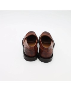Franco Fedele Mocassino College Sfumato Fondo Cuoio Marrone