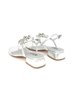 Menbur Sandalo Infradito Laminato Gioiello Argento